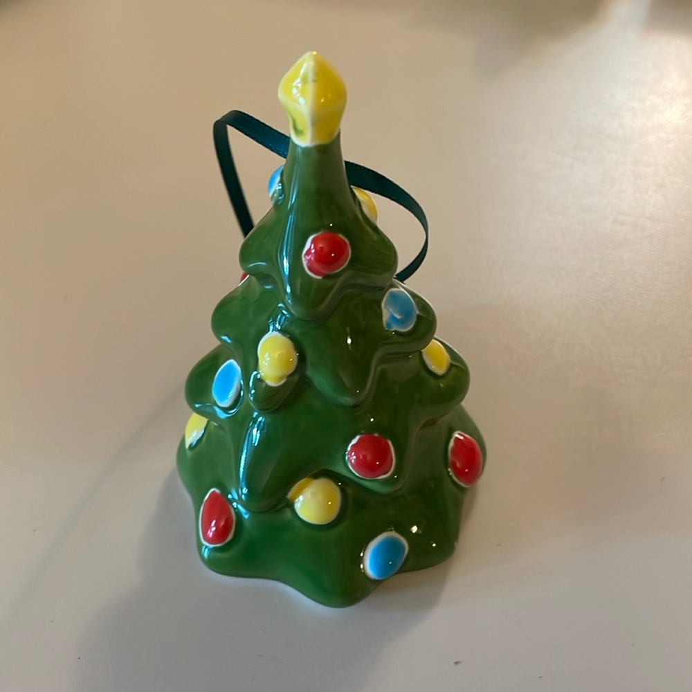 Vintage Norcrest Christmas Tree Ornament